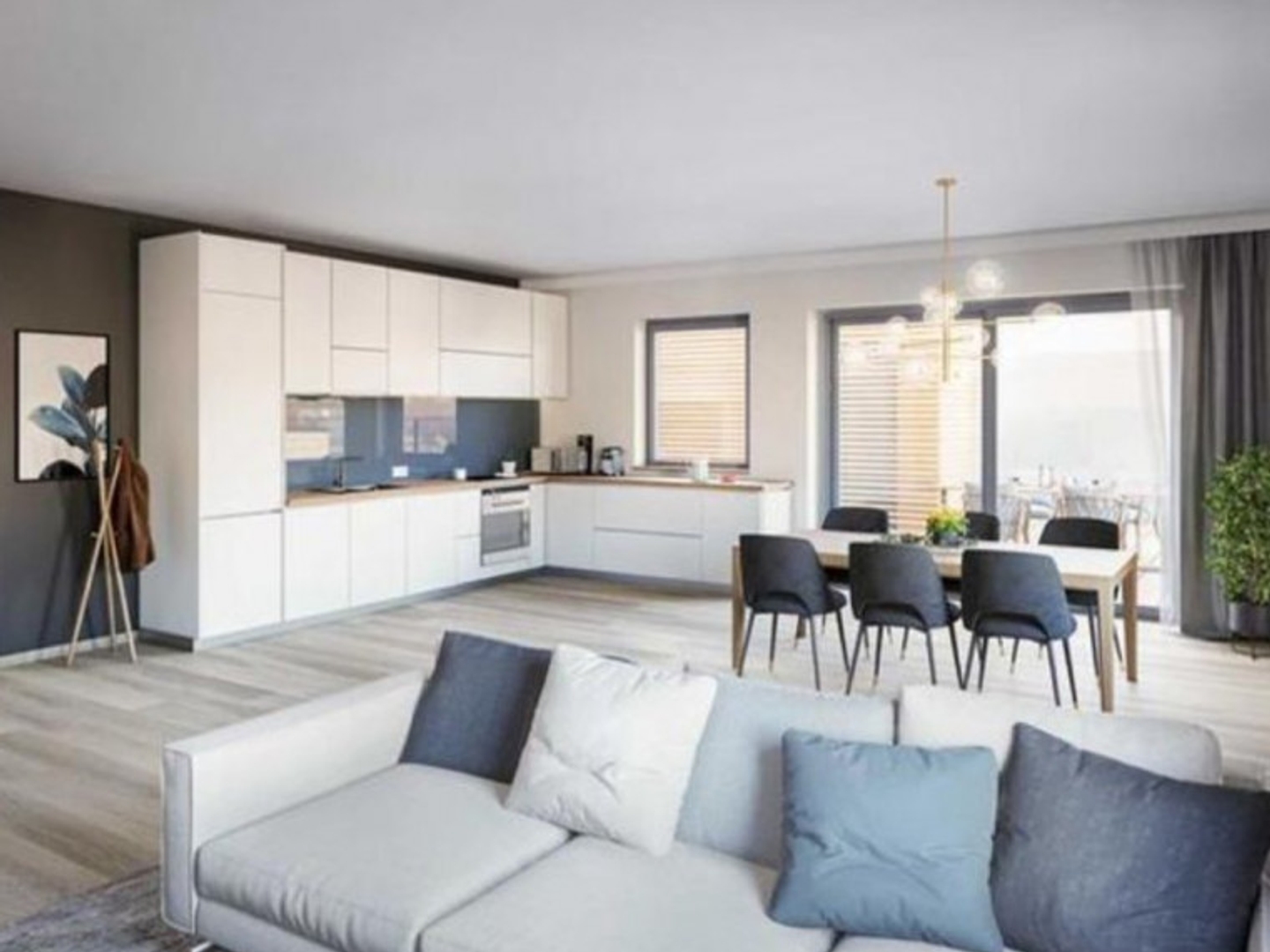 Appartement en frais réduits 2 pièces 50 m²