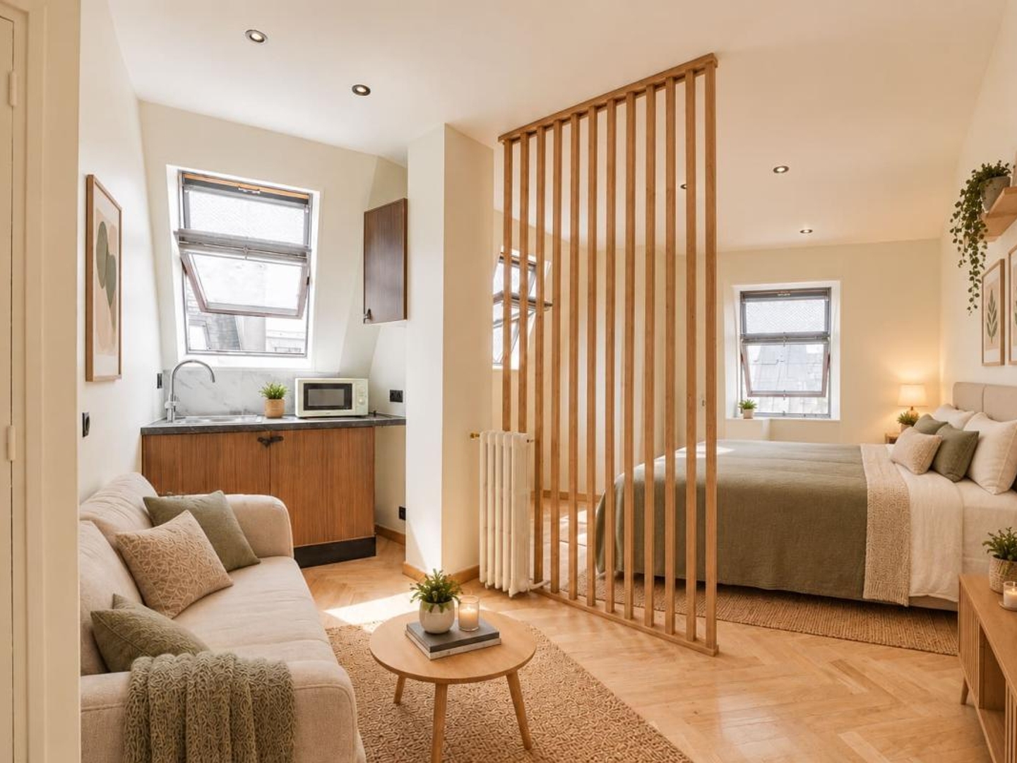 Appartement T1 de 19 m² à Paris 75017, Rue Daubigny