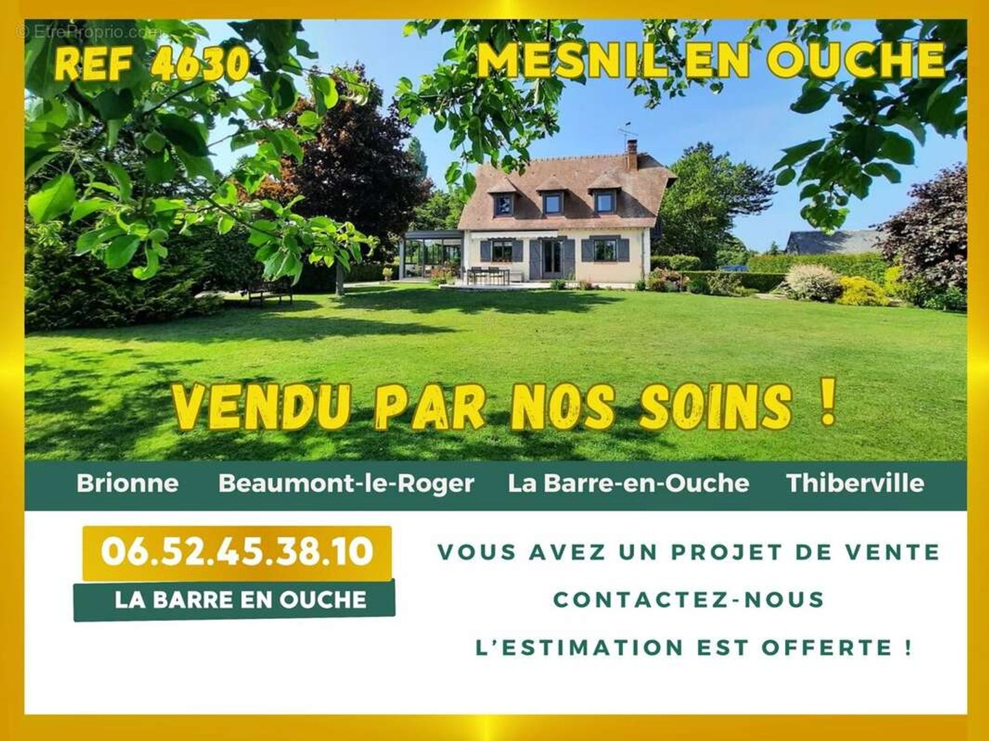 4630 - maison - bel environnement - grandes dependances