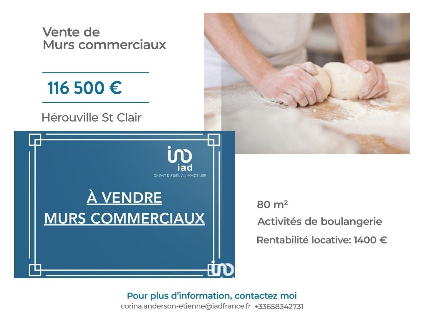 Immeuble commercial 80 m²