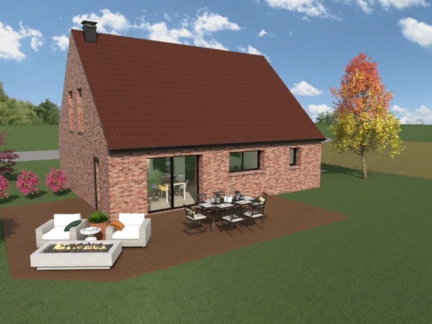 Maison à vendre - 5 pièces - 100m2 - Bachy (59830)