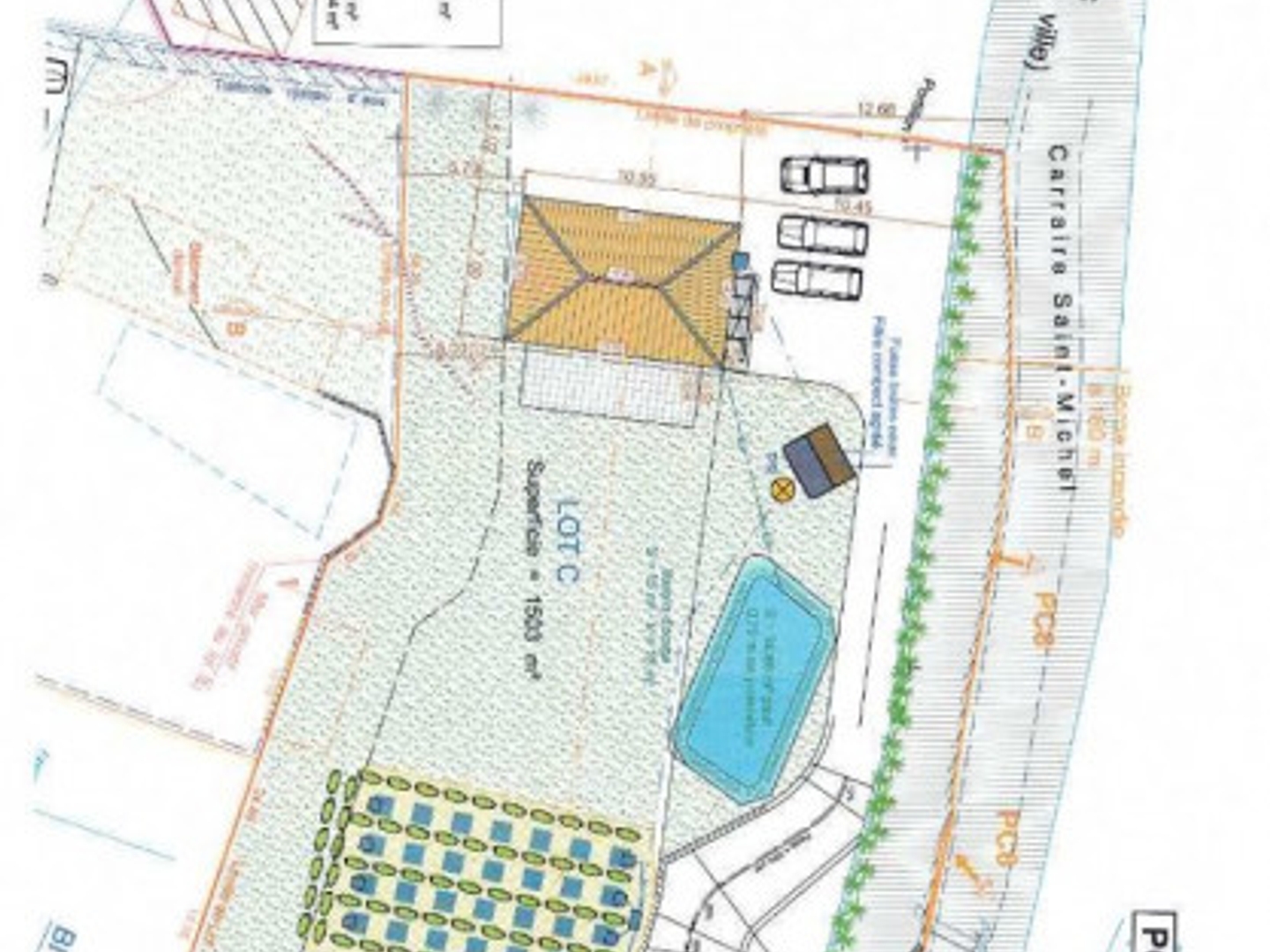 Terrain à vendre - 1503m2 - Trets (13530)