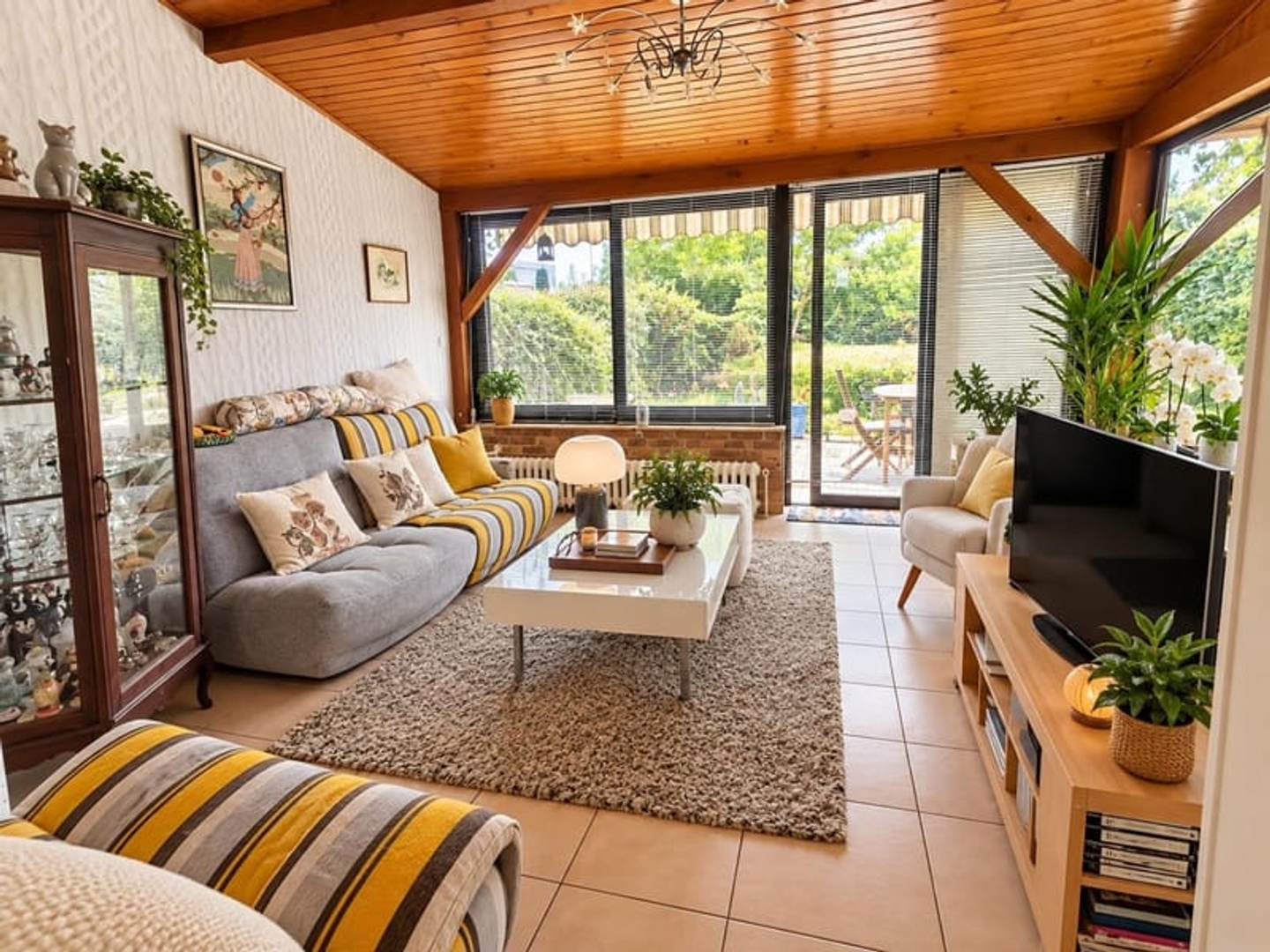 Maison proche lycée Alain, 3 chambres, avec jardin clos et arboré