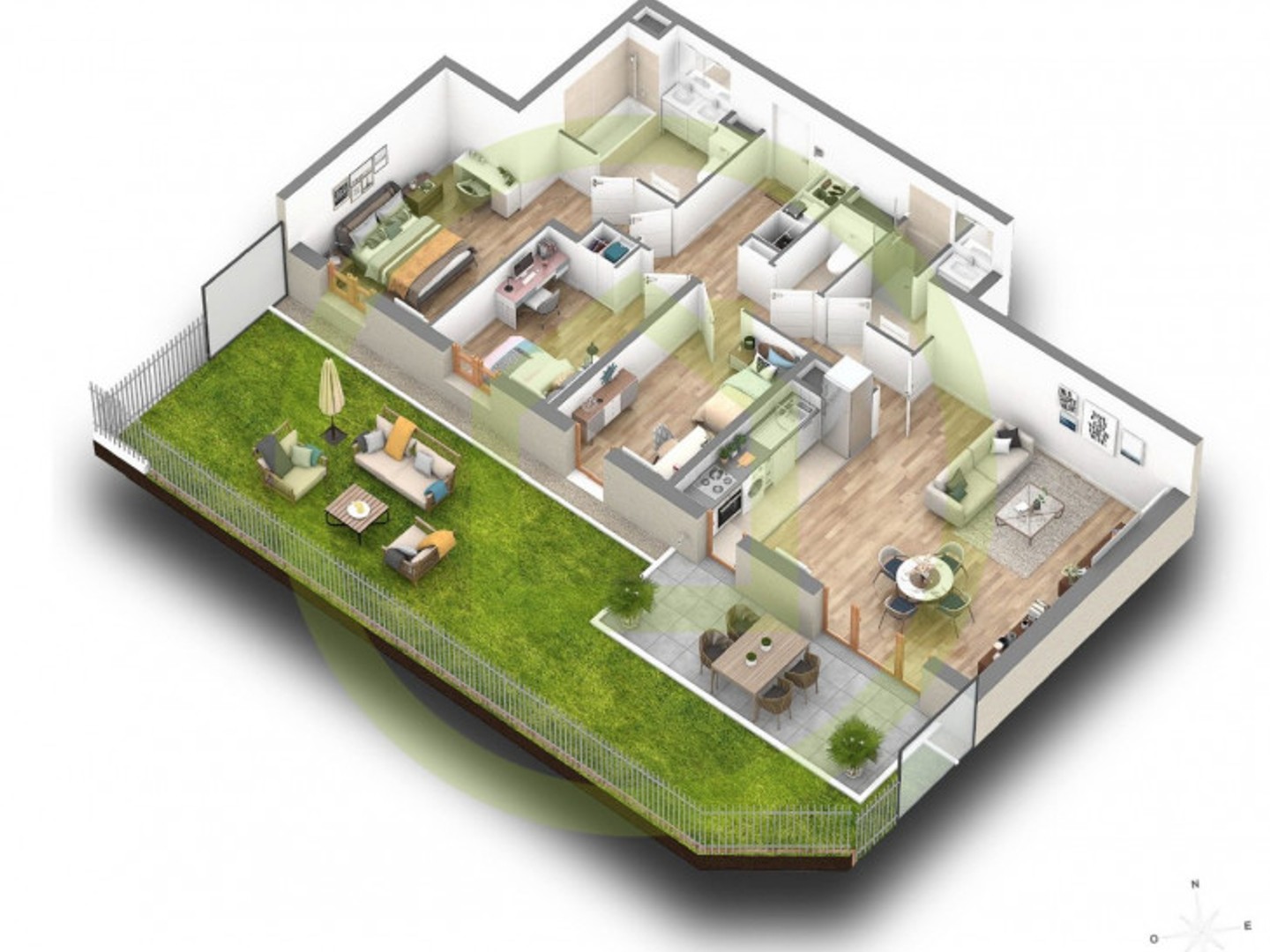 Appartement 4 pièces 86 m²