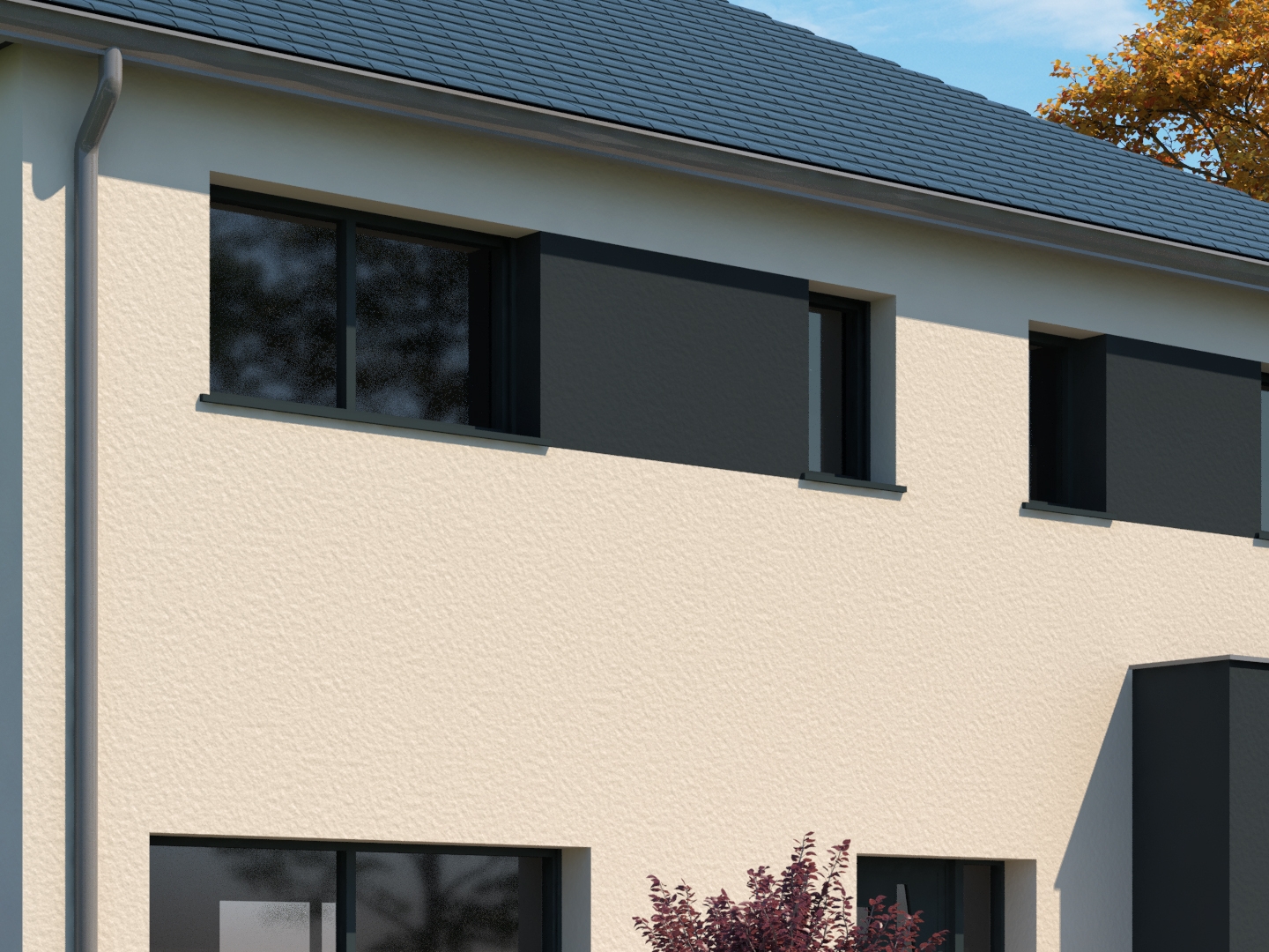 Terrain + maison 128 m²