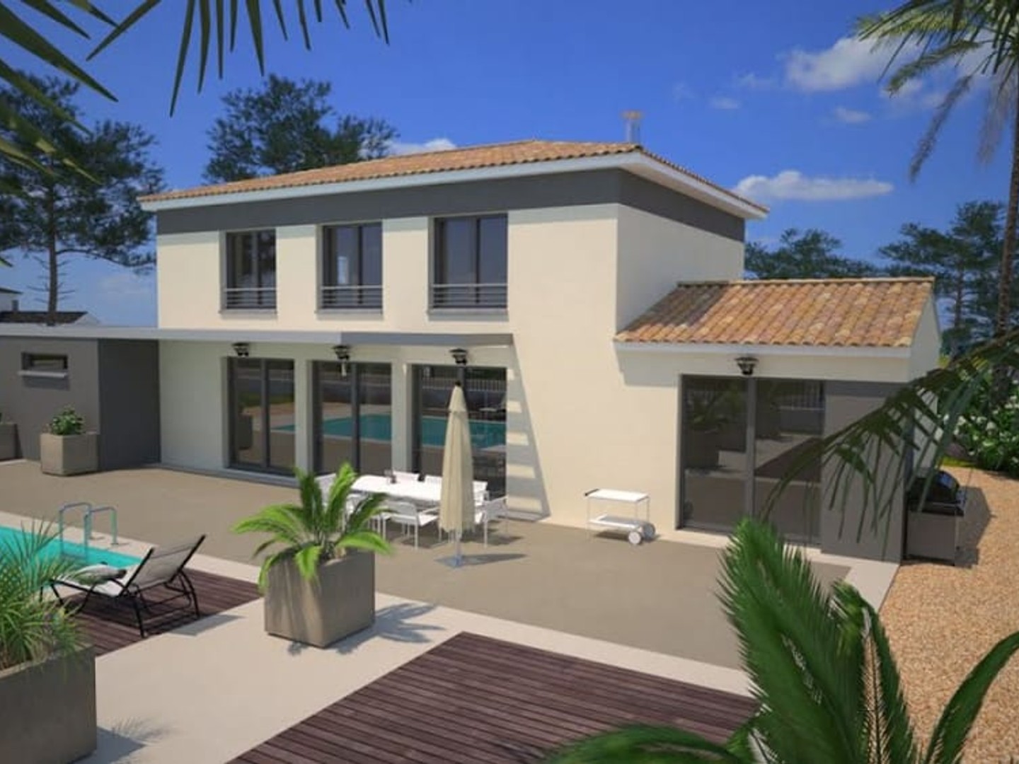 Maison neuve 7 pièces 140 m²