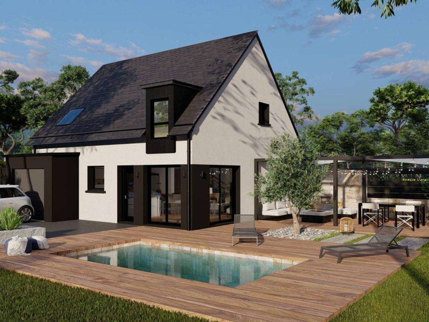 Terrain 525 m²
