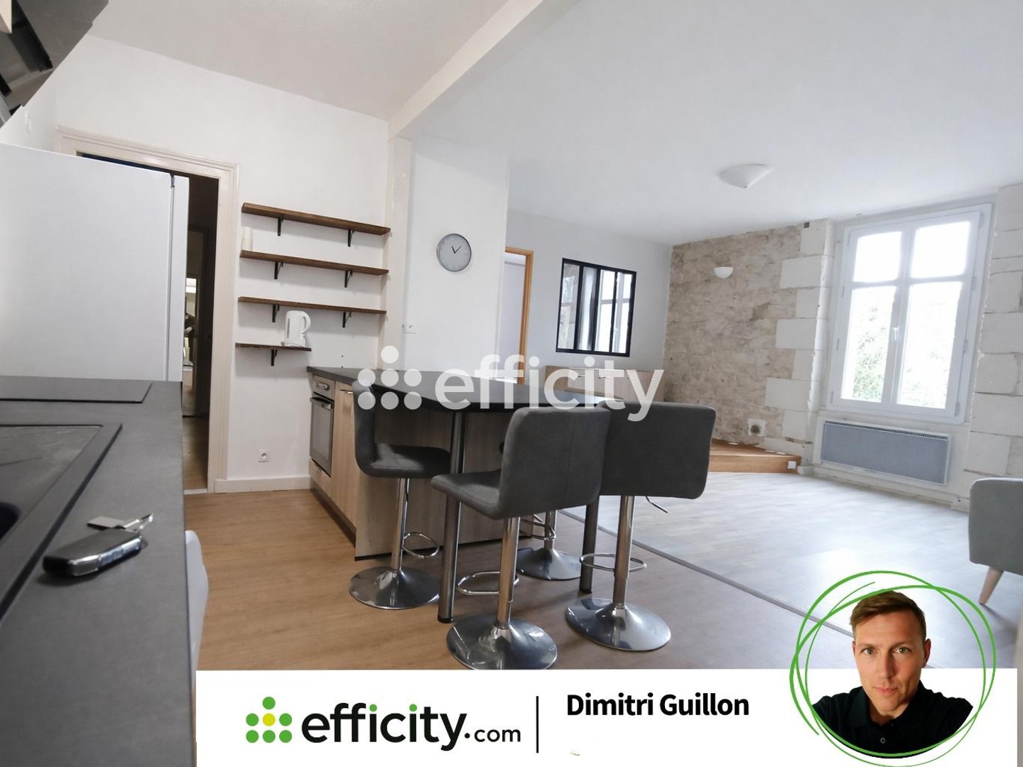 Appartement 3 pièces 55 m²