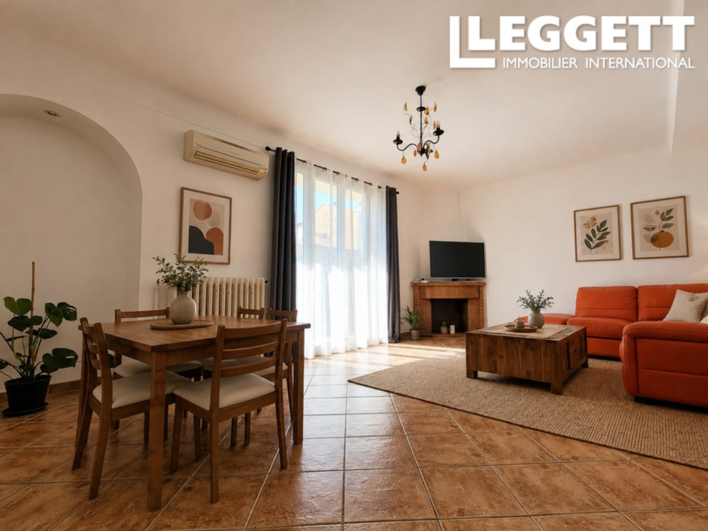 Perpignan Remparts Sud ? Appartement T4 traversant de 92 m² avec balcon, loggia et cave