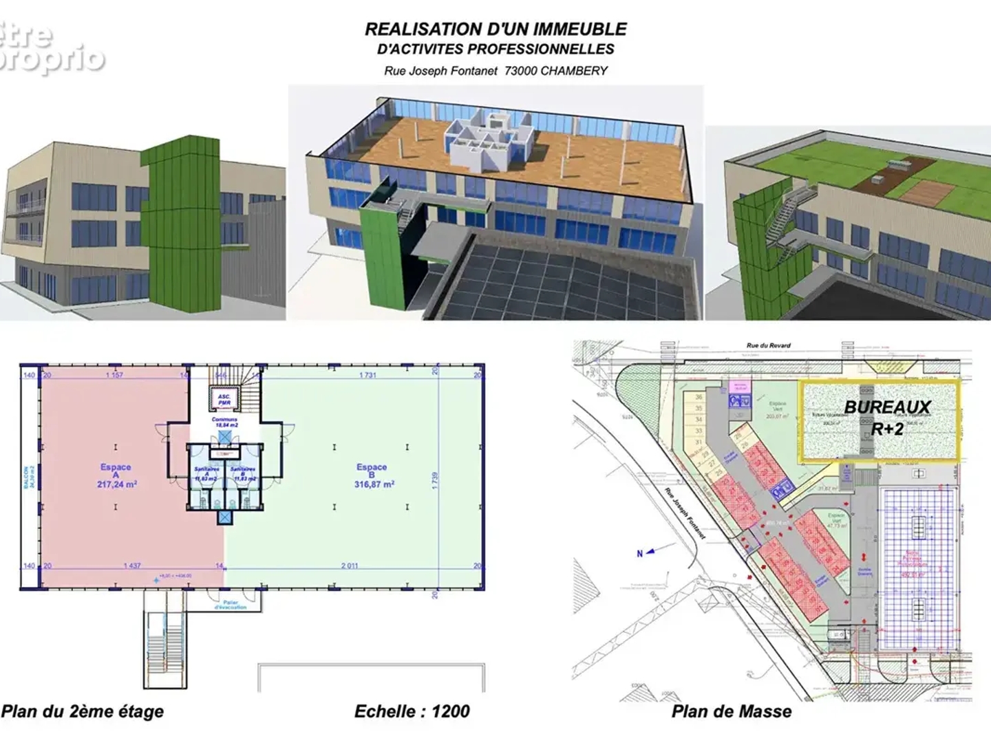 Magasin à vendre - 217m2 - Chambéry (73000)