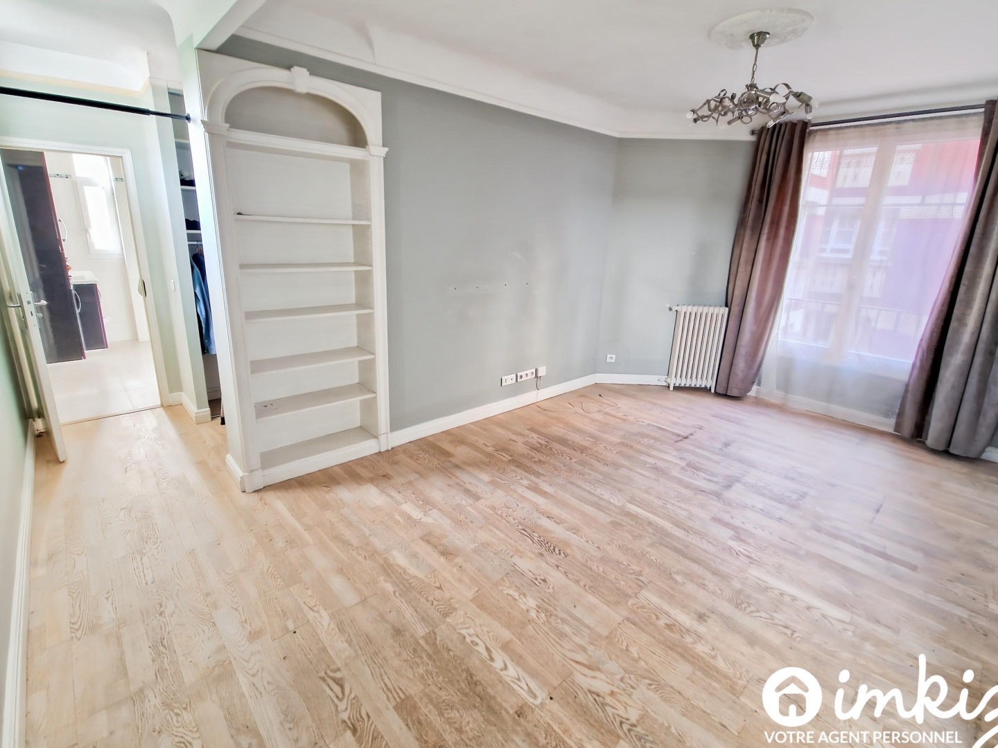 Asnières mairie, 2 pièces 51,5 m², au calme