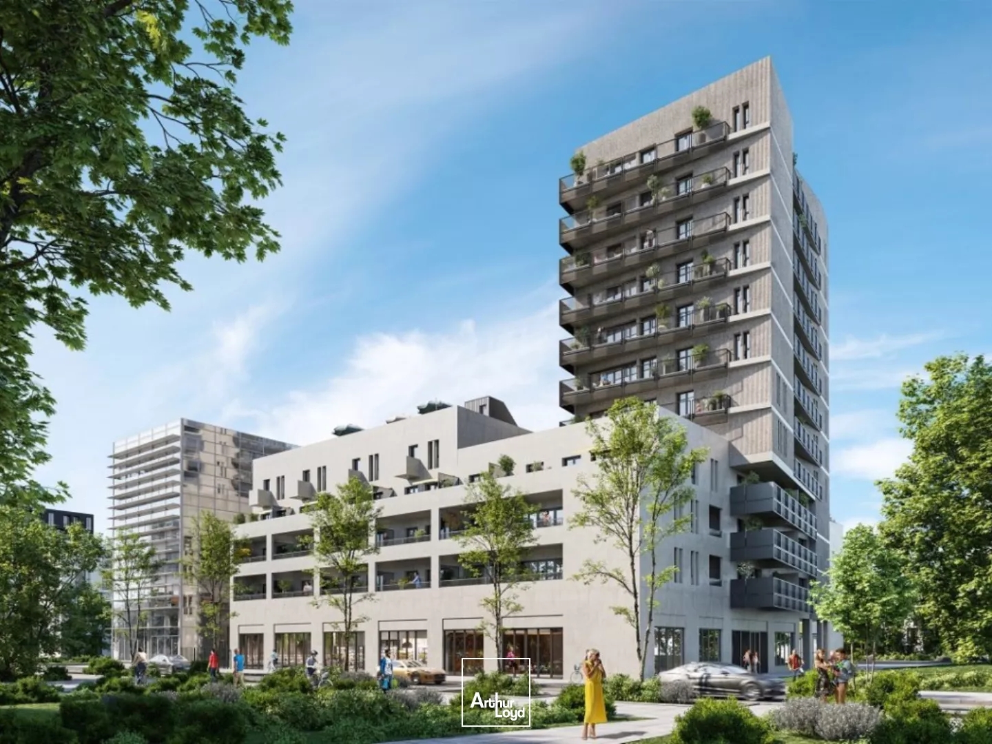 A VENDRE - BUREAUX - NEUF - A CONSTUIRE - ILE DE NANTES