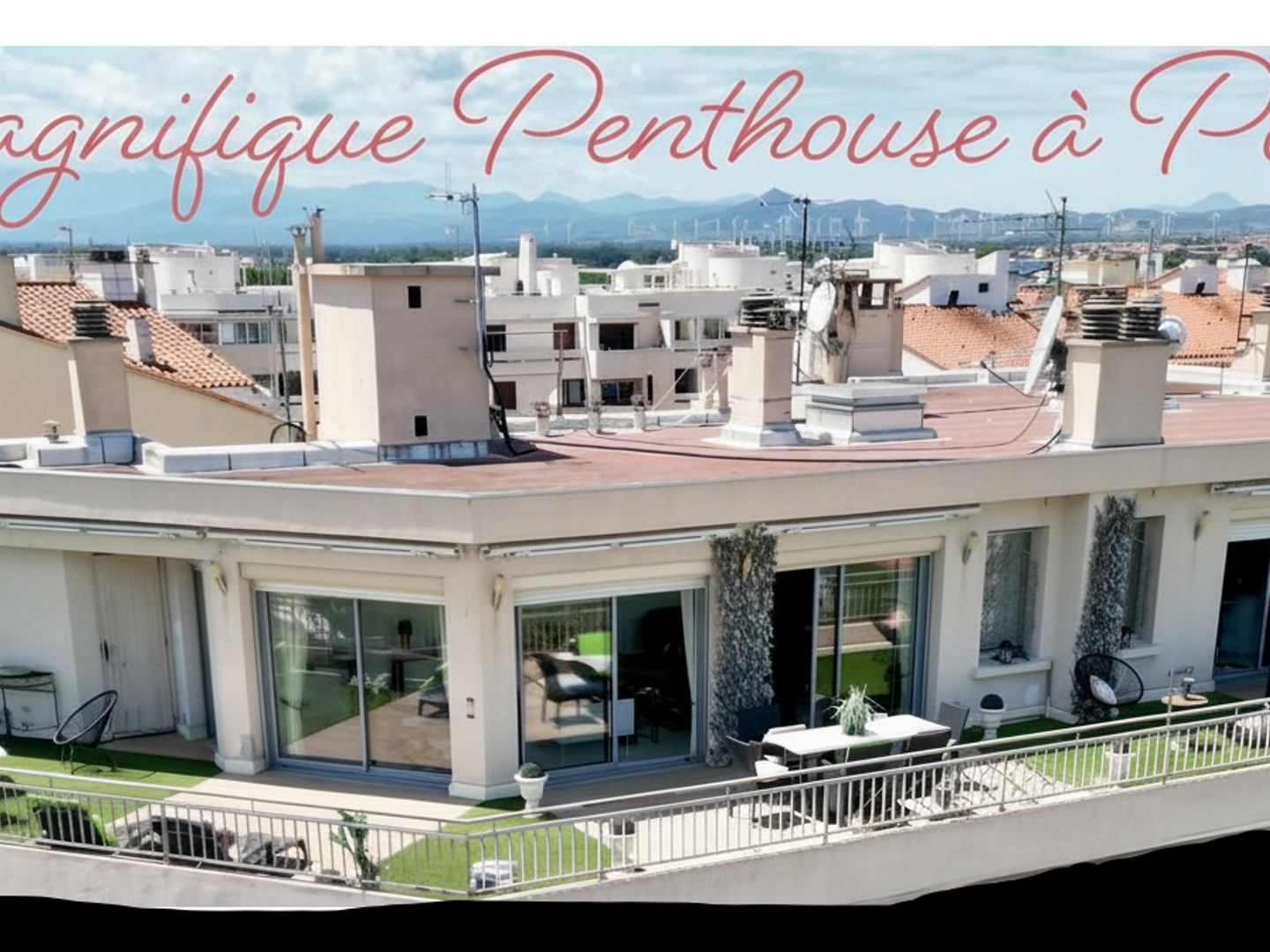 PENTHOUSE D'EXCEPTION T5 de 140m2 habitables avec terrasse panoramique