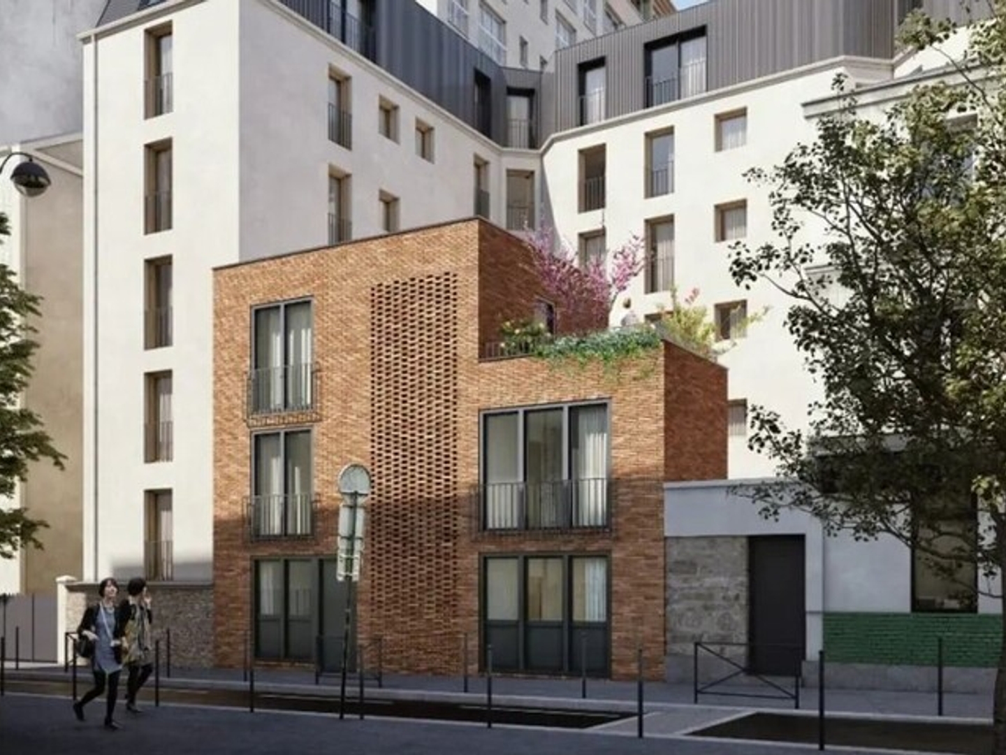 Maison à vendre - 6 pièces - 101m2 - Paris 19e (75019)