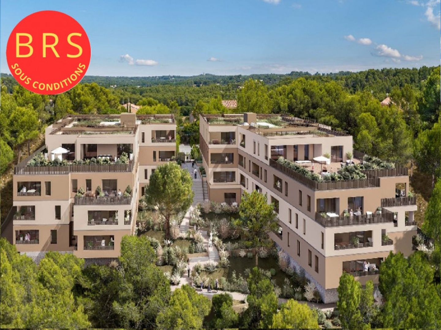 Appartement à vendre - 2 pièces - 42m2 - Saint-Clément-De-... (34980)