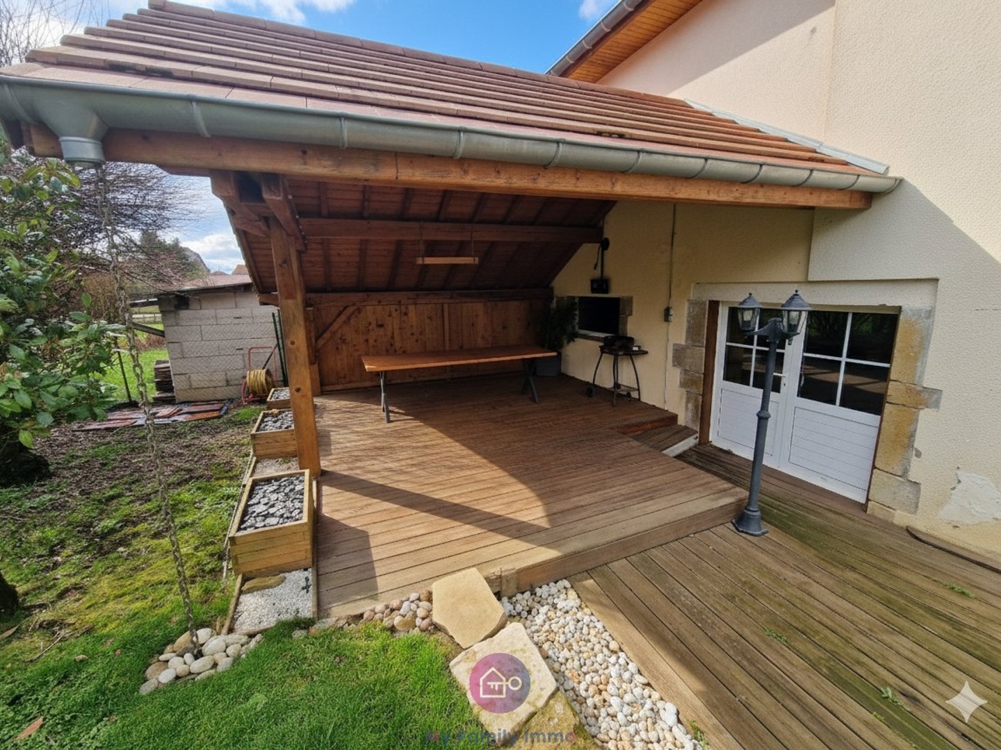 Grande maison familiale entièrement rénovée Terrain clos