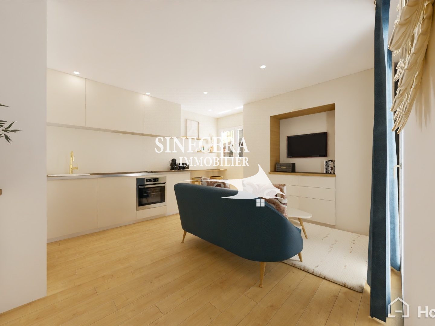 Studio 1 pièce 25 m²