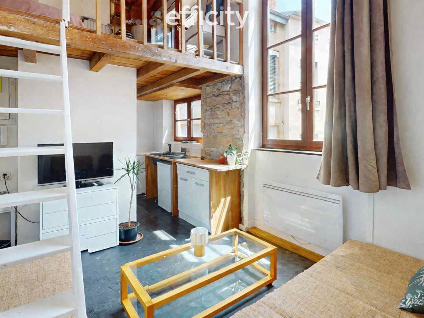 Appartement à vendre - 1 pièce - 20m2 - Lyon 4e (69004)