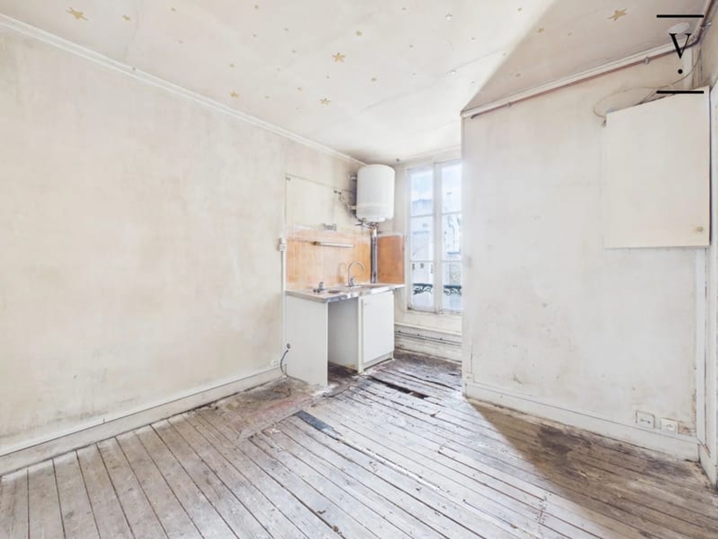 Appartement à vendre - 1 pièce - 14m2 - Paris 17e (75017)