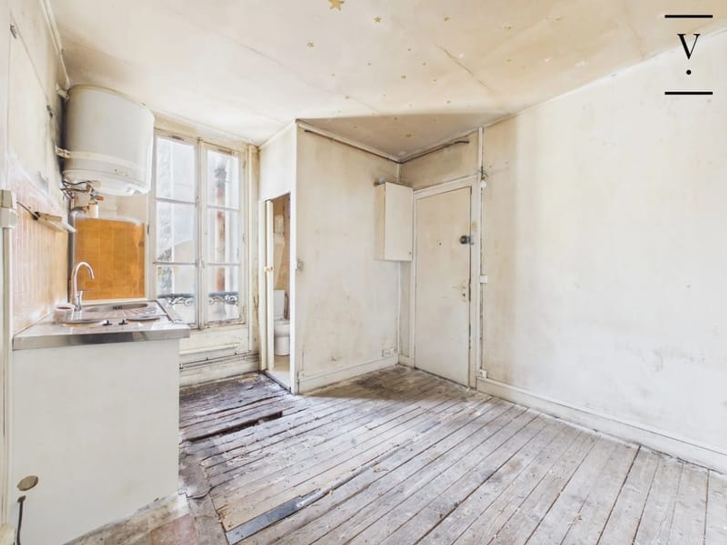Appartement à vendre - 1 pièce - 14m2 - Paris 17e (75017)
