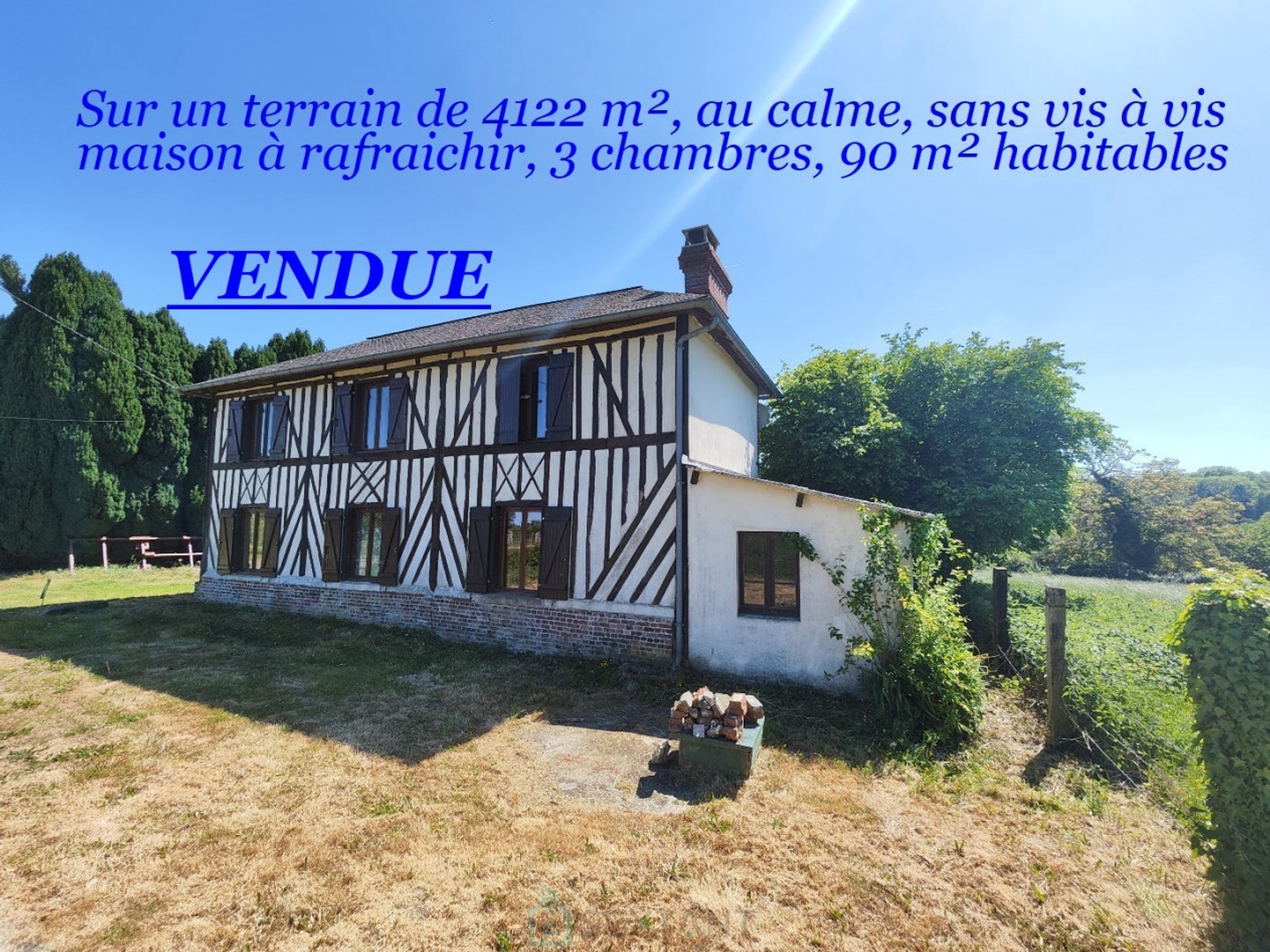 Vente maison Lisieux, 90m² 5 pièces 191 000€ Calvados