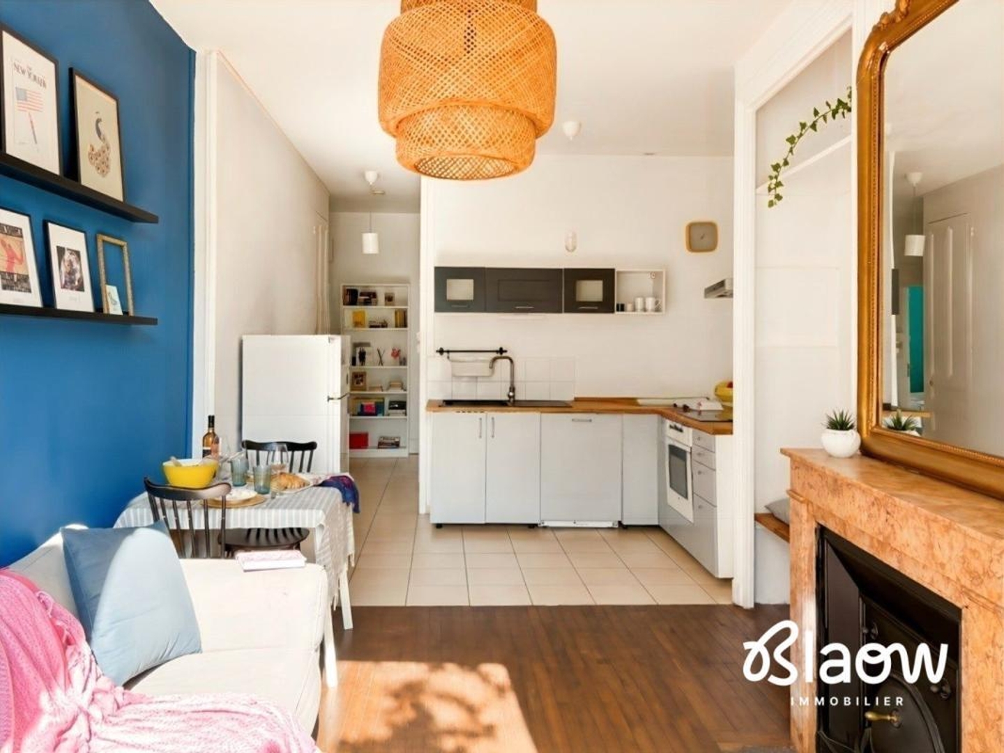 Appartement à vendre - 3 pièces - 59m2 - Lyon 7e (69007)