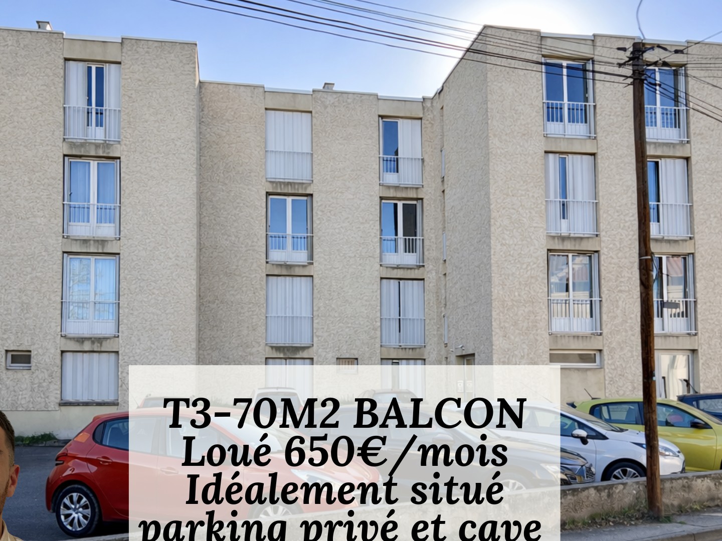 Appartement 3 pièces 70 m²