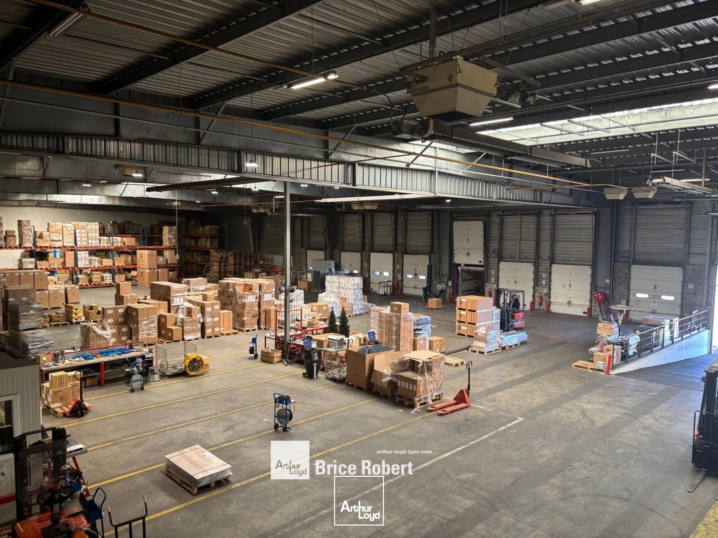 Bâtiment d'activité à vendre à Vénissieux avec nombreux quais et terrain indépendant