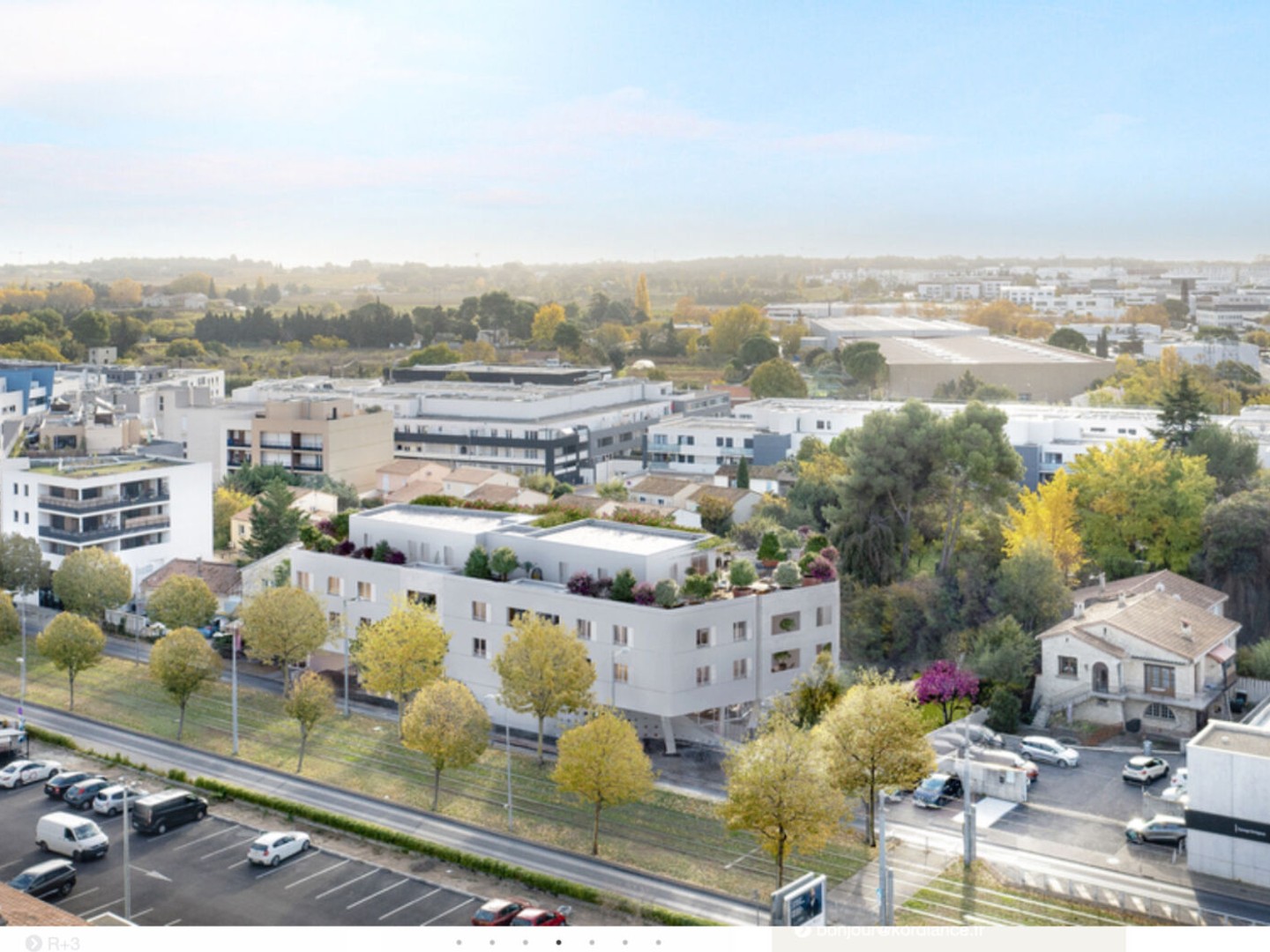 Appartement sur toit Terrasse 96 m2