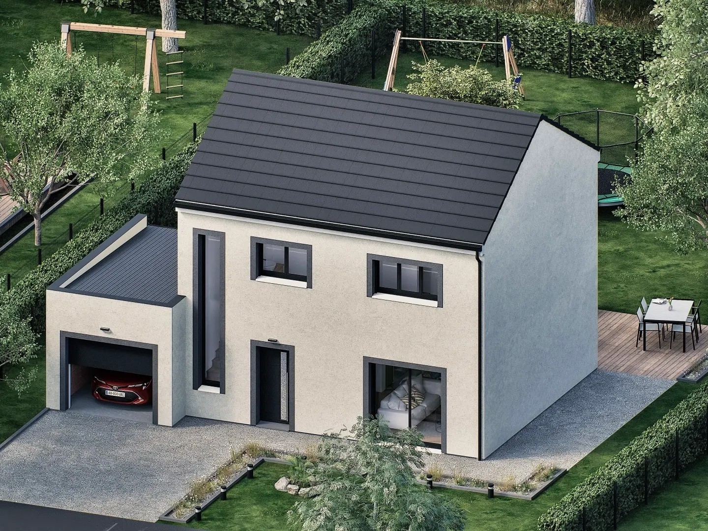 Maison à vendre - 83m2 - Saint-Aubin-D'écr... (27110)