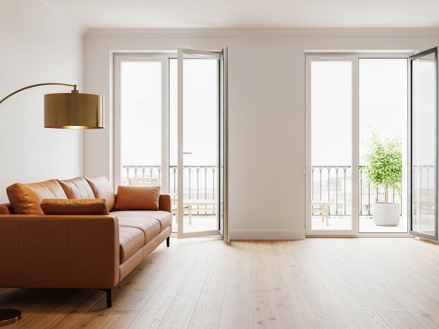 3 PIÈCES de 61.1m² + UN BALCON + PARKING - CABOURG