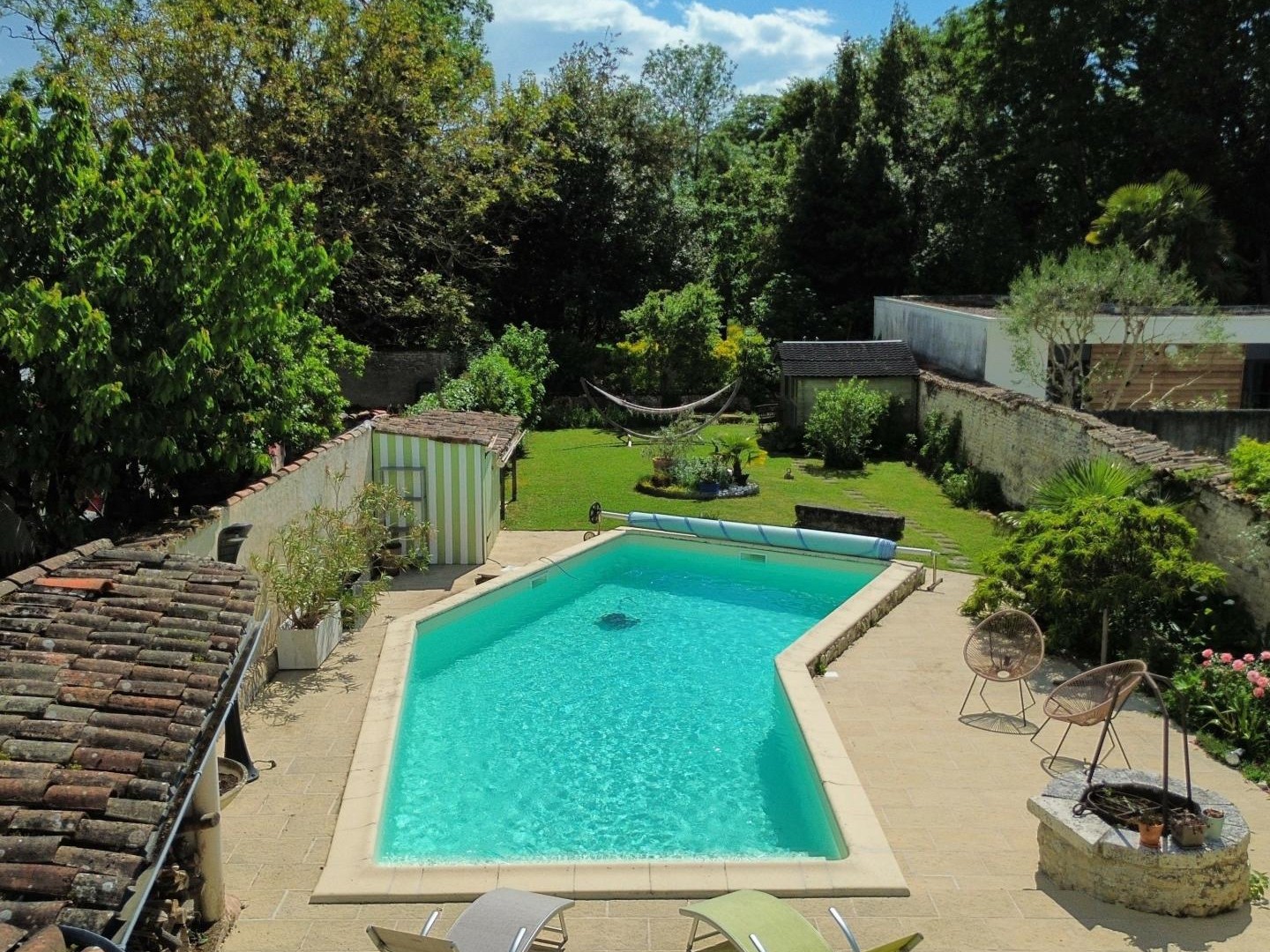 Maison de caractère - Centre bourg - Piscine - Garage - Aucun travaux