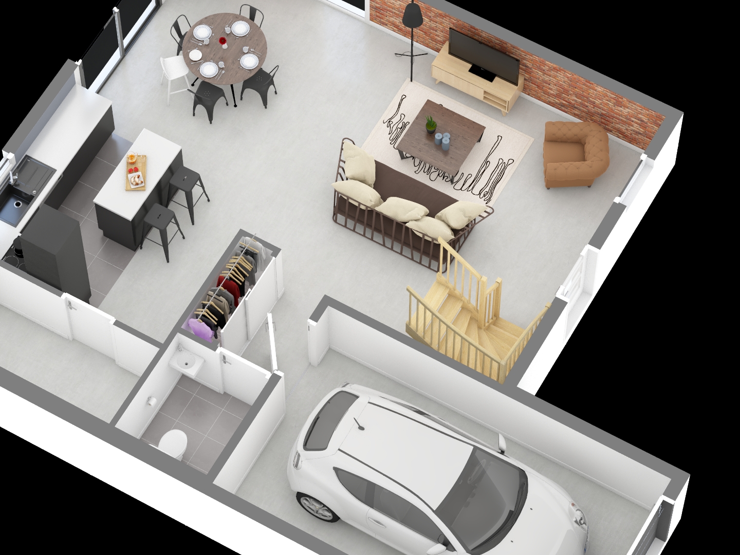 Maison à vendre - 78m2 - Saint-Léger-Des-Prés (35270)