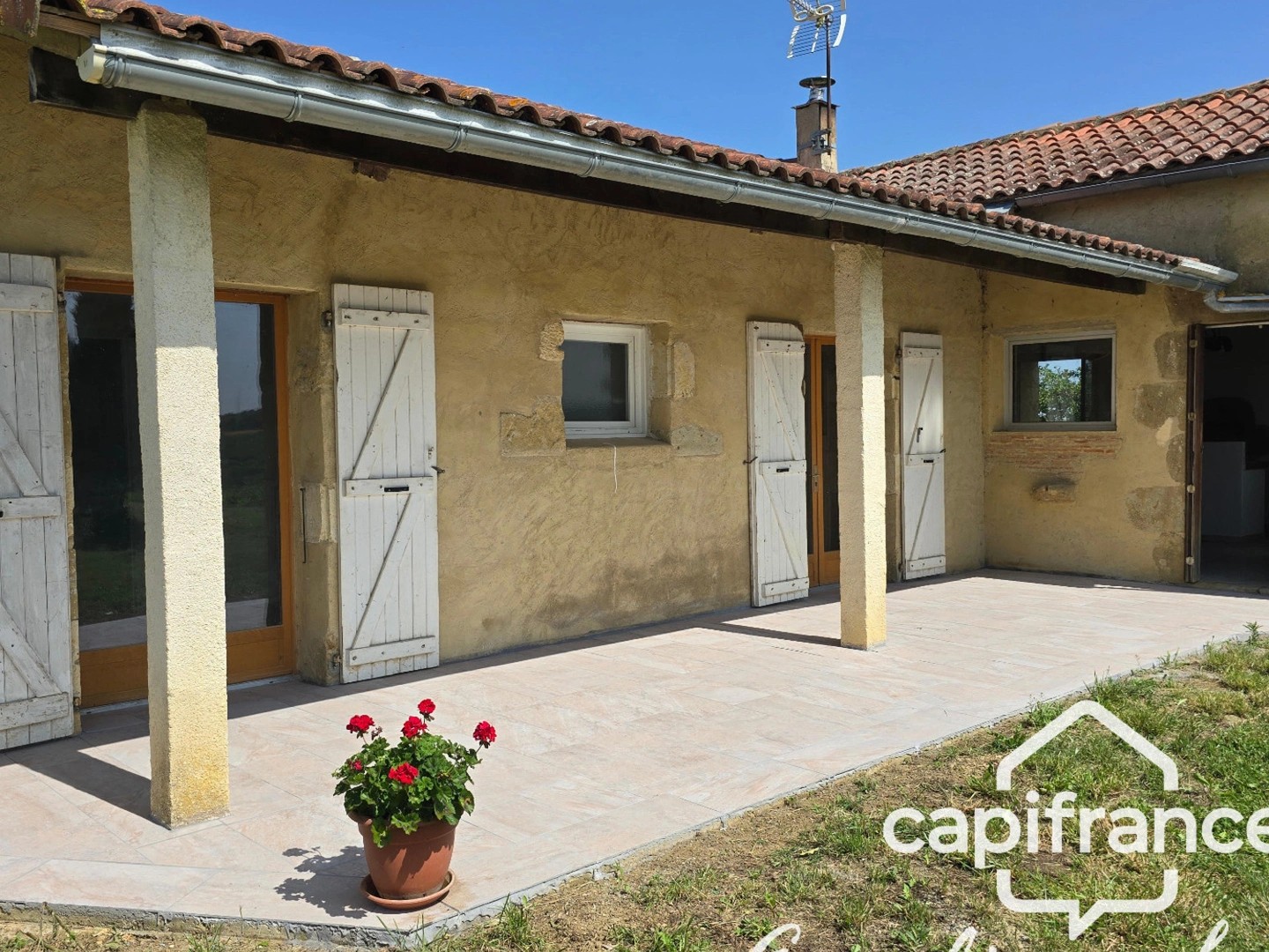 Maison à vendre - 4 pièces - 94m2 - Riguepeu (32320)