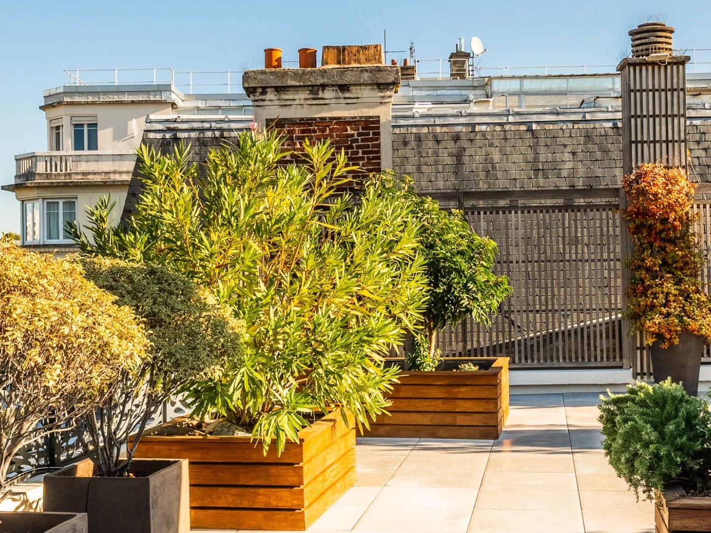 Neuilly - Longchamp - Derniers étages Terrasses