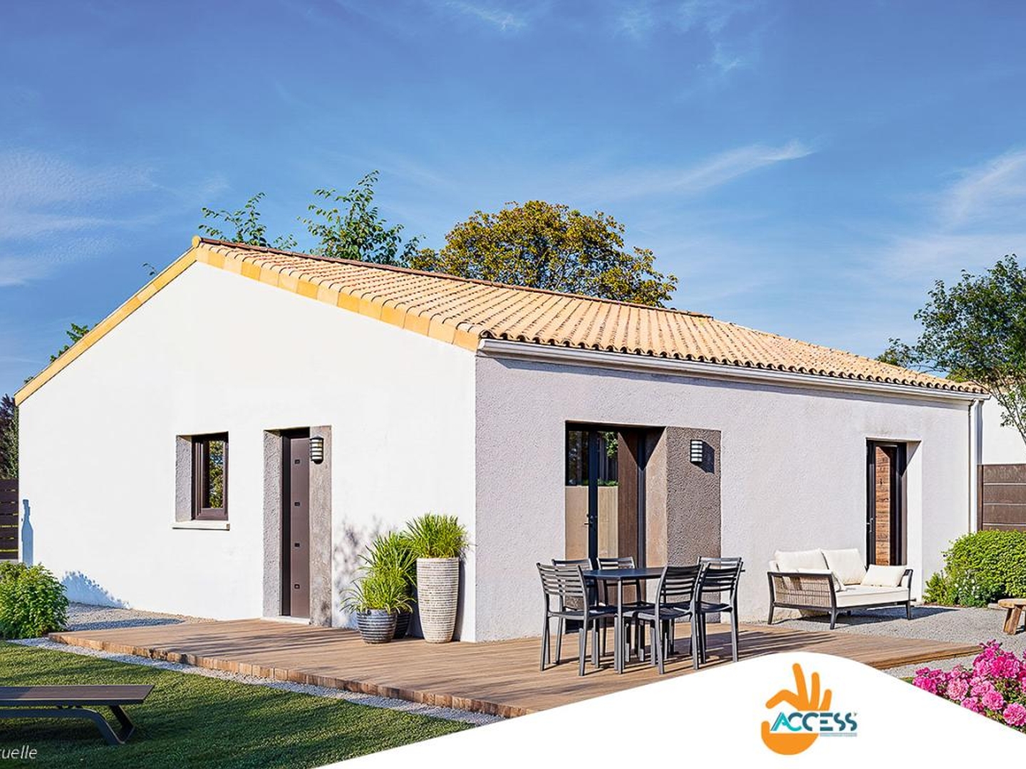 Terrain + maison 68 m²