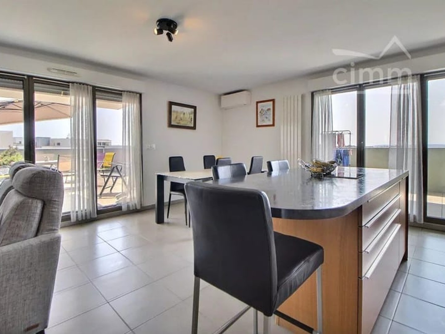 Montpellier, OVALIE, Appartement toit terrasse 4 pièces de 91m²
