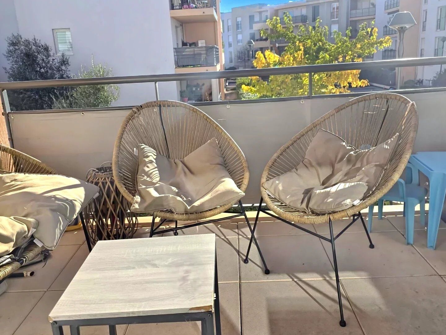 Appartement 2 pièces - 45 m² -terrasse - parking sécurisé