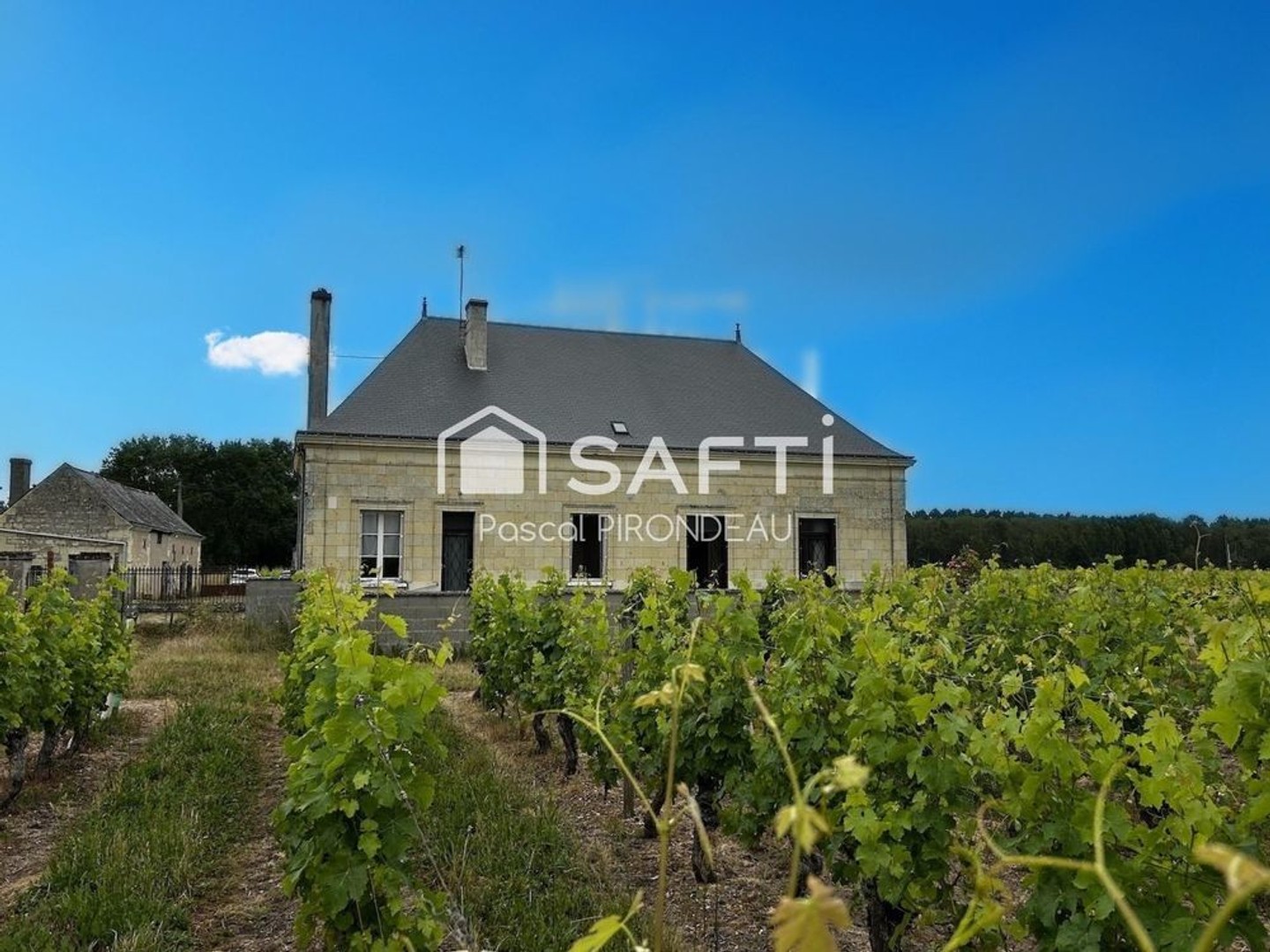 Corps de ferme et vigne Saint Nicolas De Bourgueil
