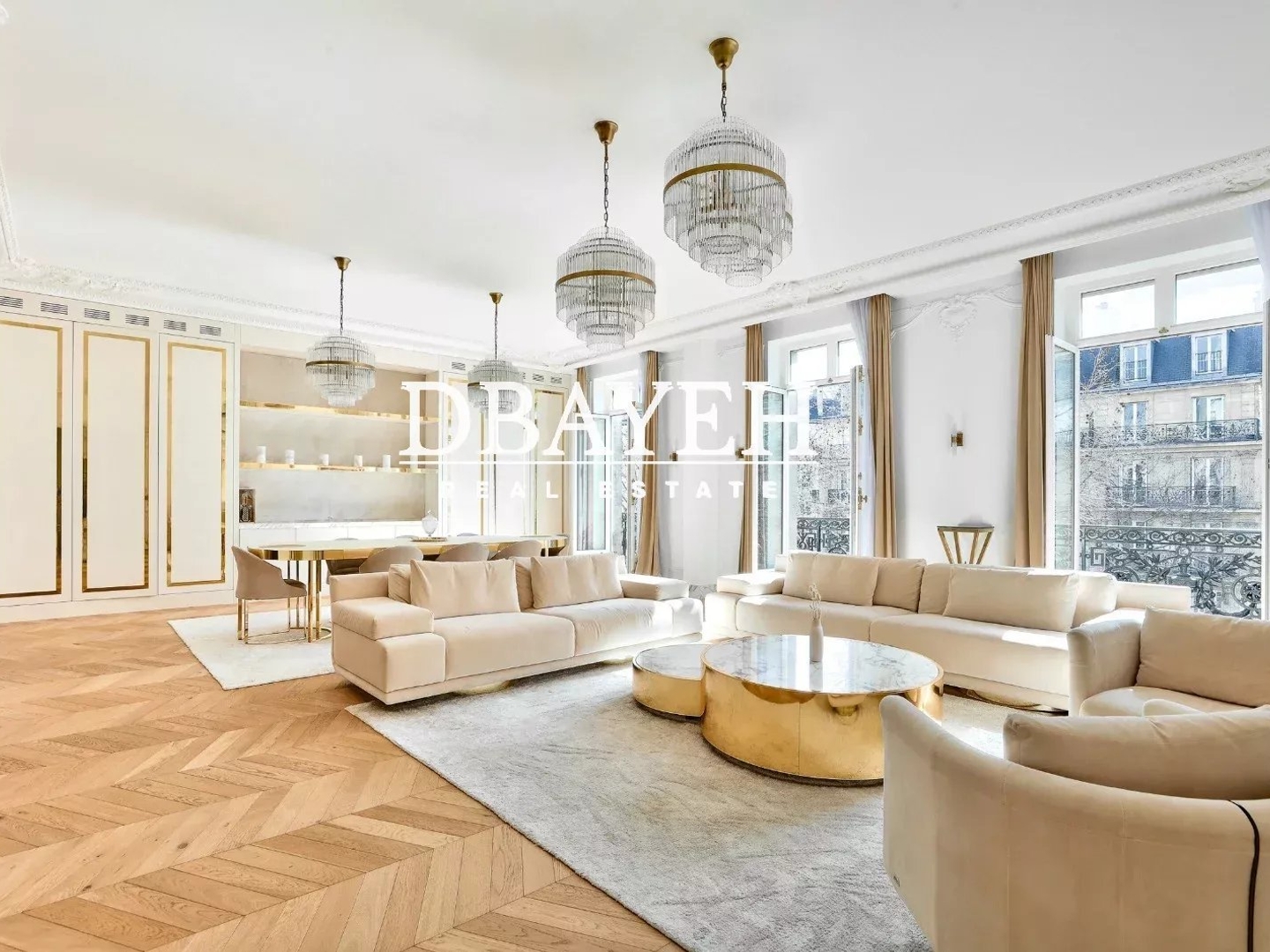 Appartement à vendre - 6 pièces - 197m2 - Paris 8e (75008)