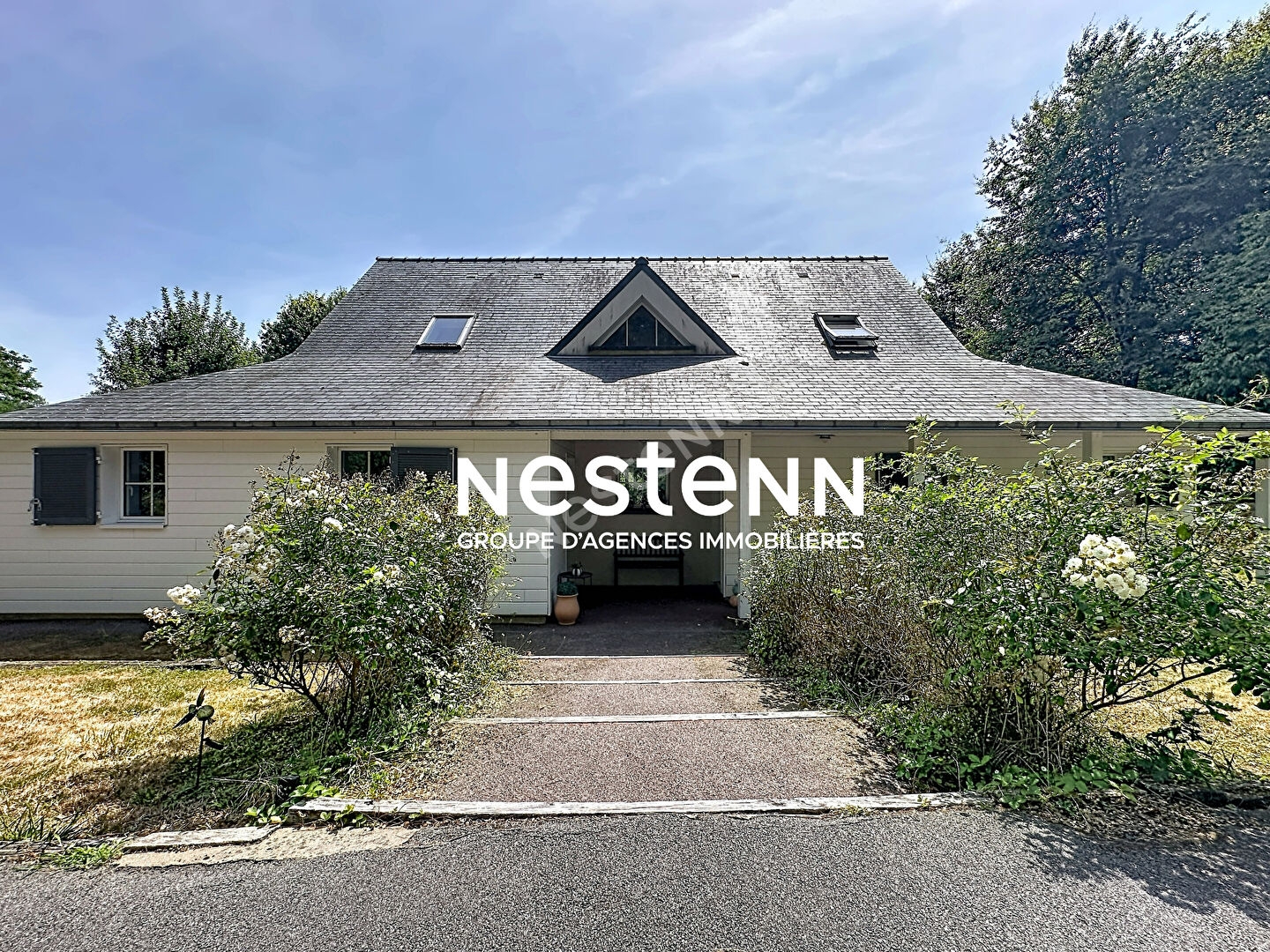 Maison - 149m² - 5800m² de terrain - 4 chambres - Vie de plain-pied - Quimper Sud