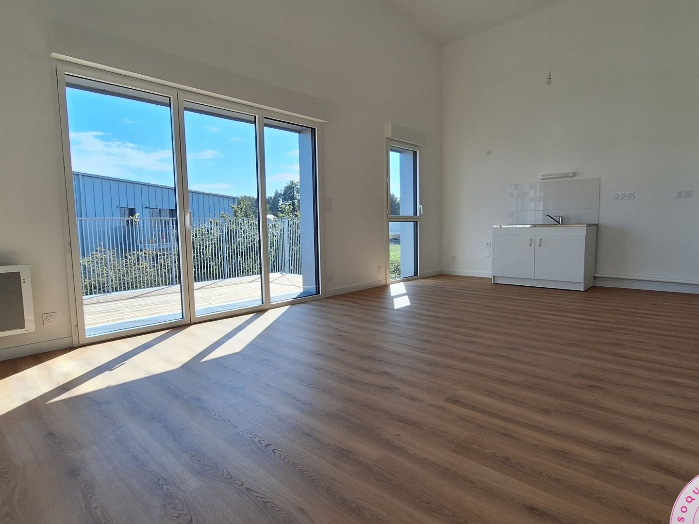 A VENDRE - SOQUET IMMOBILIER - LE RHEU-APPARTEMENT T3 DE 65,35m2 frais de notaire réduit