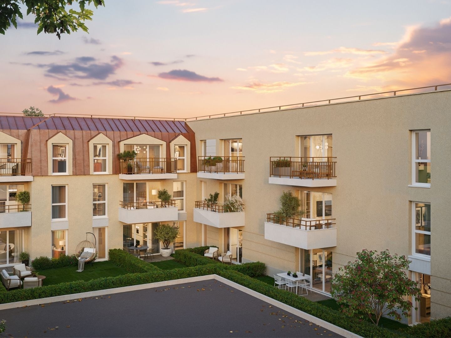 Appartement à vendre - 2 pièces - 40m2 - Moussy-Le-Vieux (77230)