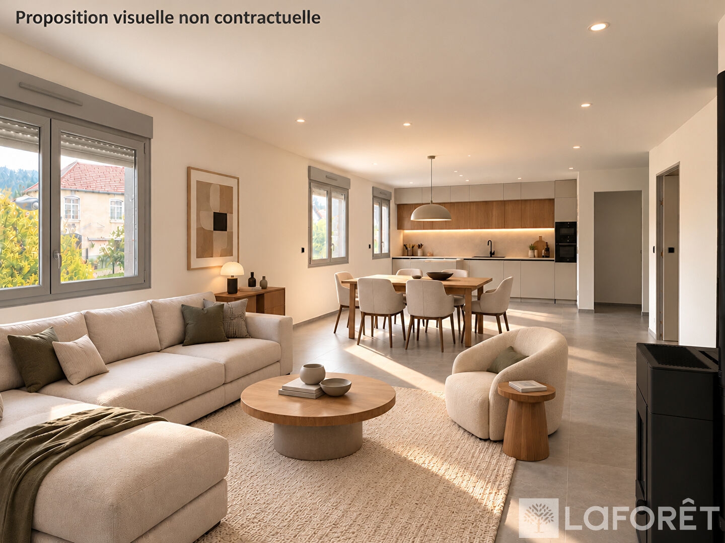 Appartement à vendre - 5 pièces - 135m2 - Arc-Sous-Cicon (25520)