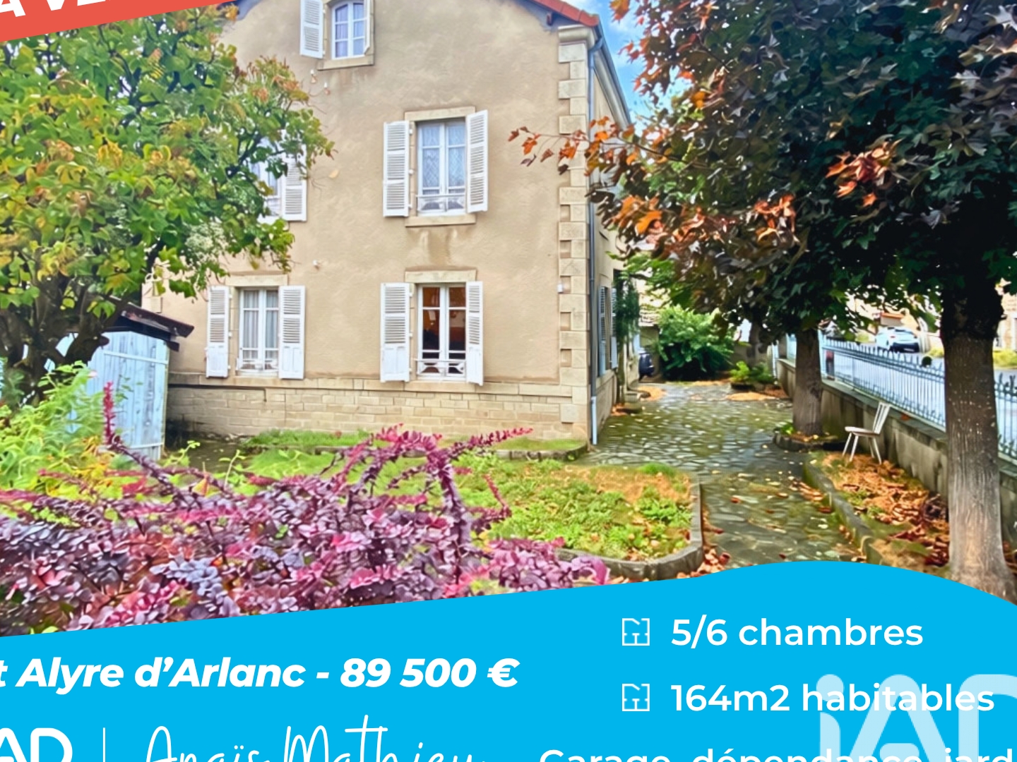 Maison 8 pièces 164 m²