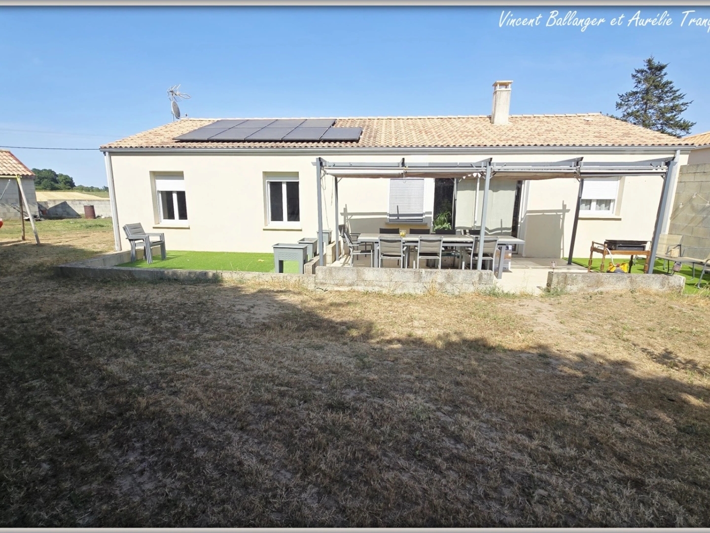 Maison à vendre - 5 pièces - 113m2 - Lussant (17430)