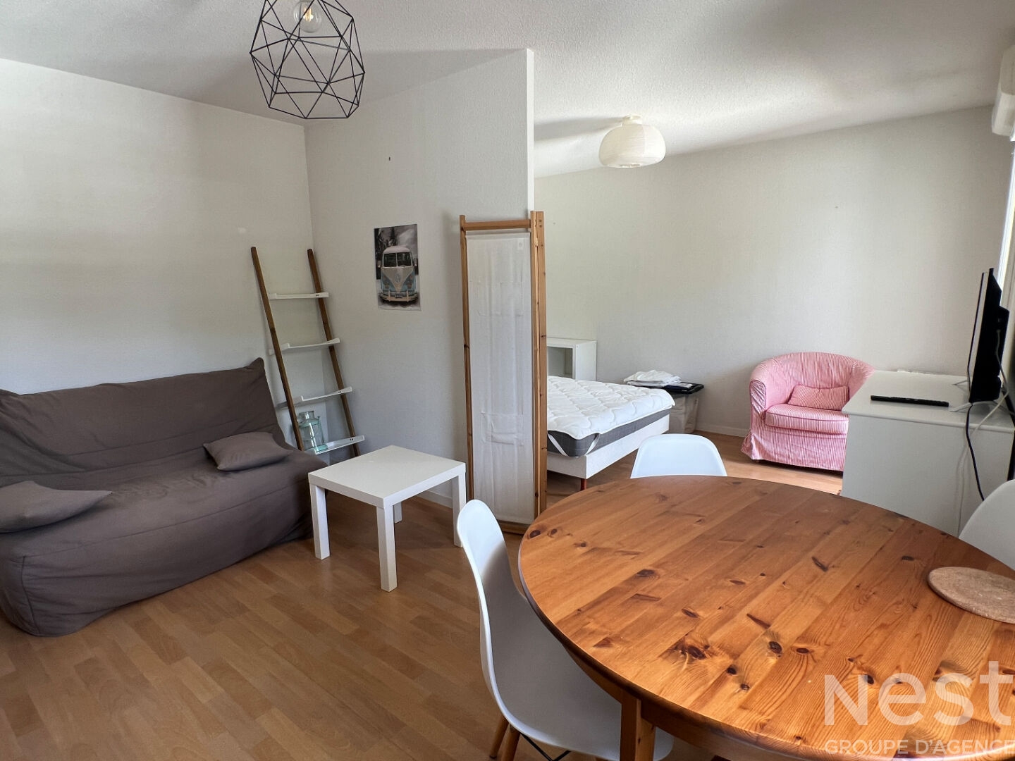Studio 32m² - Balcon et stationnement privatif