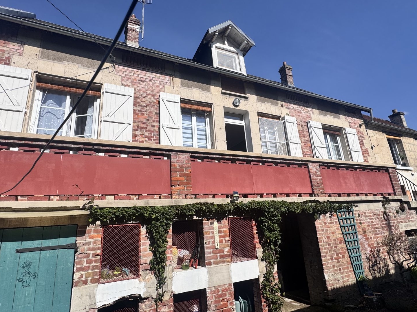 Maison à vendre - 4 pièces - 125m2 - Bucy-Le-Long (02880)
