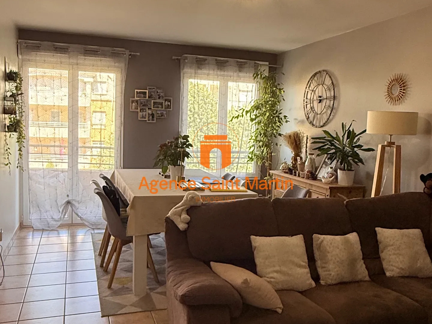 Appartement T2 avec terrasse et garage, 2ième étage avec Ascenseur