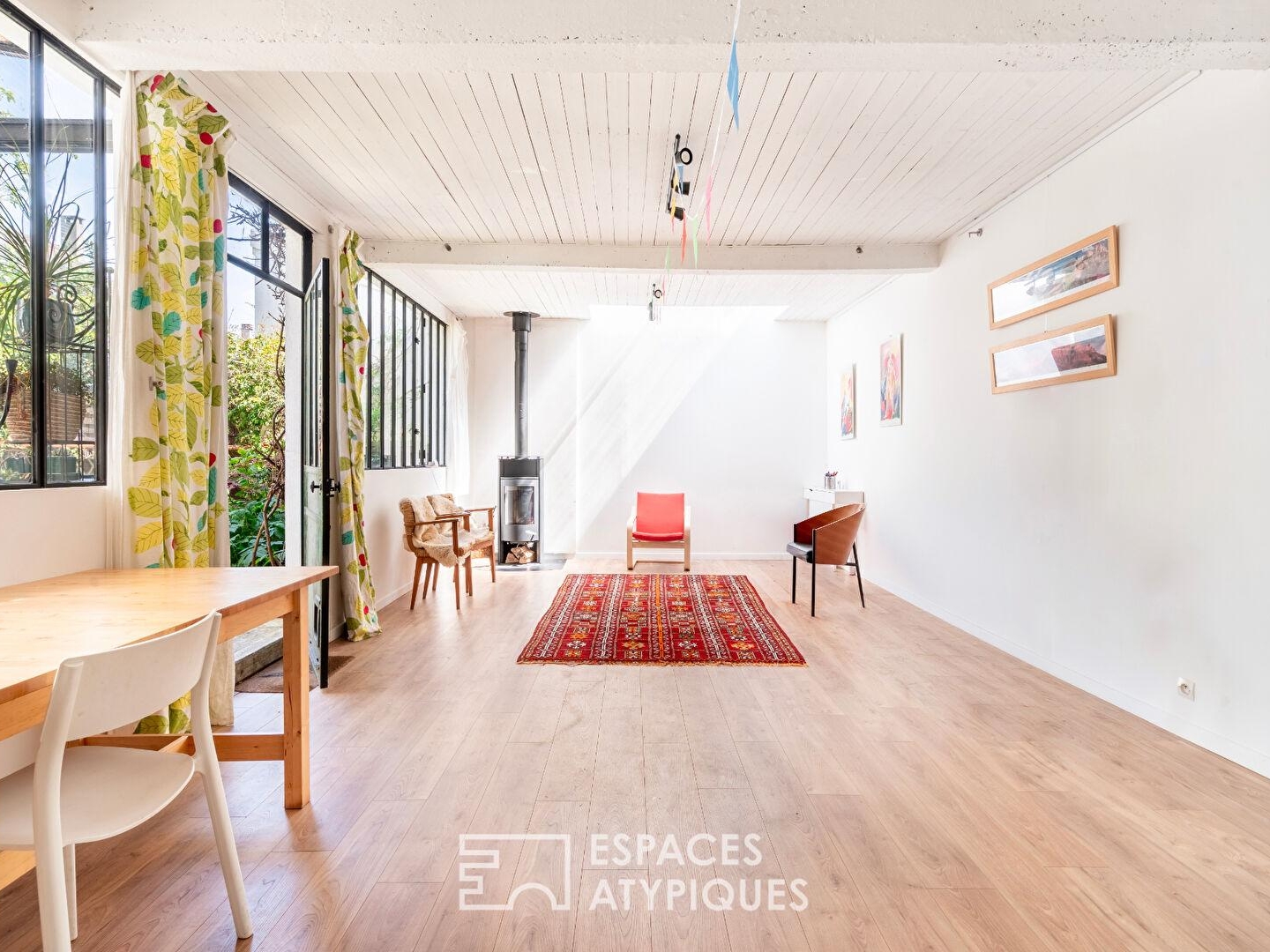 Charmante maison avec atelier et véranda